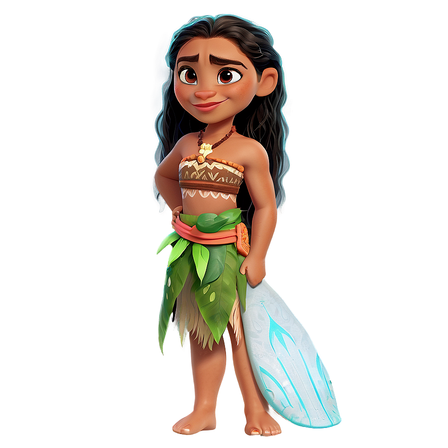 Moana Cartoon Style PNG fqe PNG with transparent background