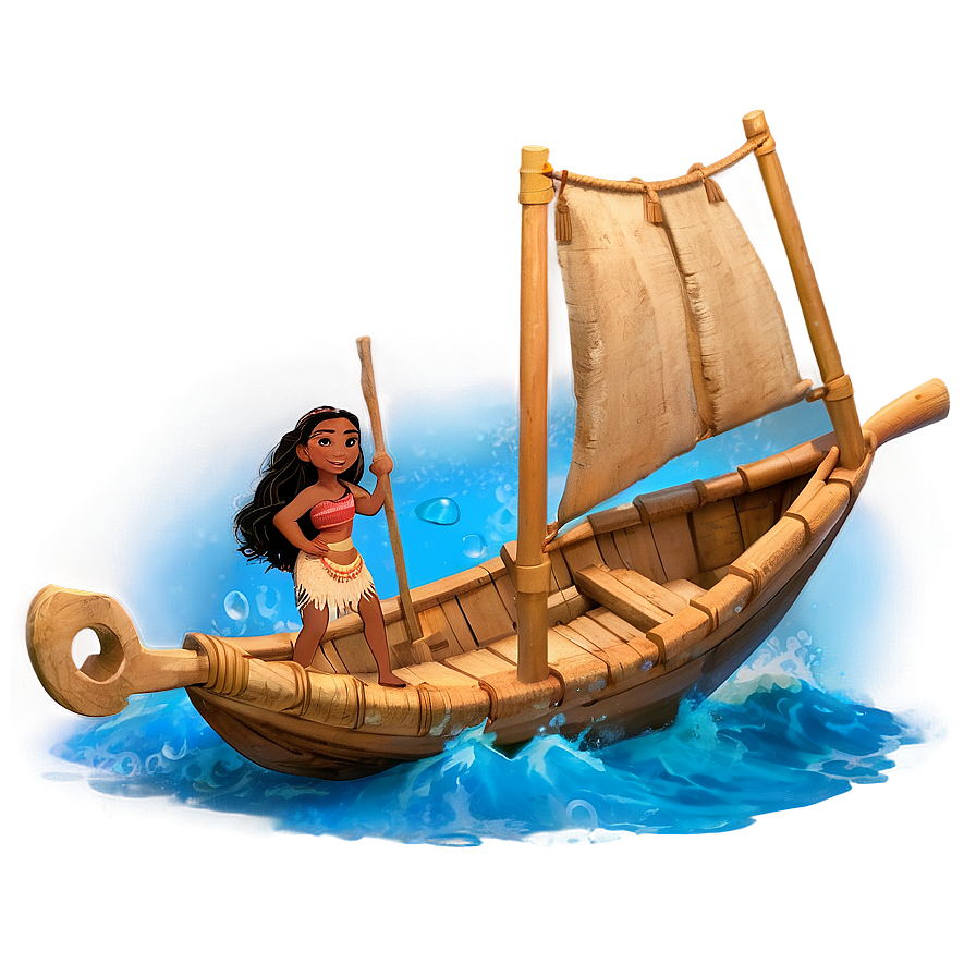 Moana Exploration Scene PNG 05032024 PNG with transparent background