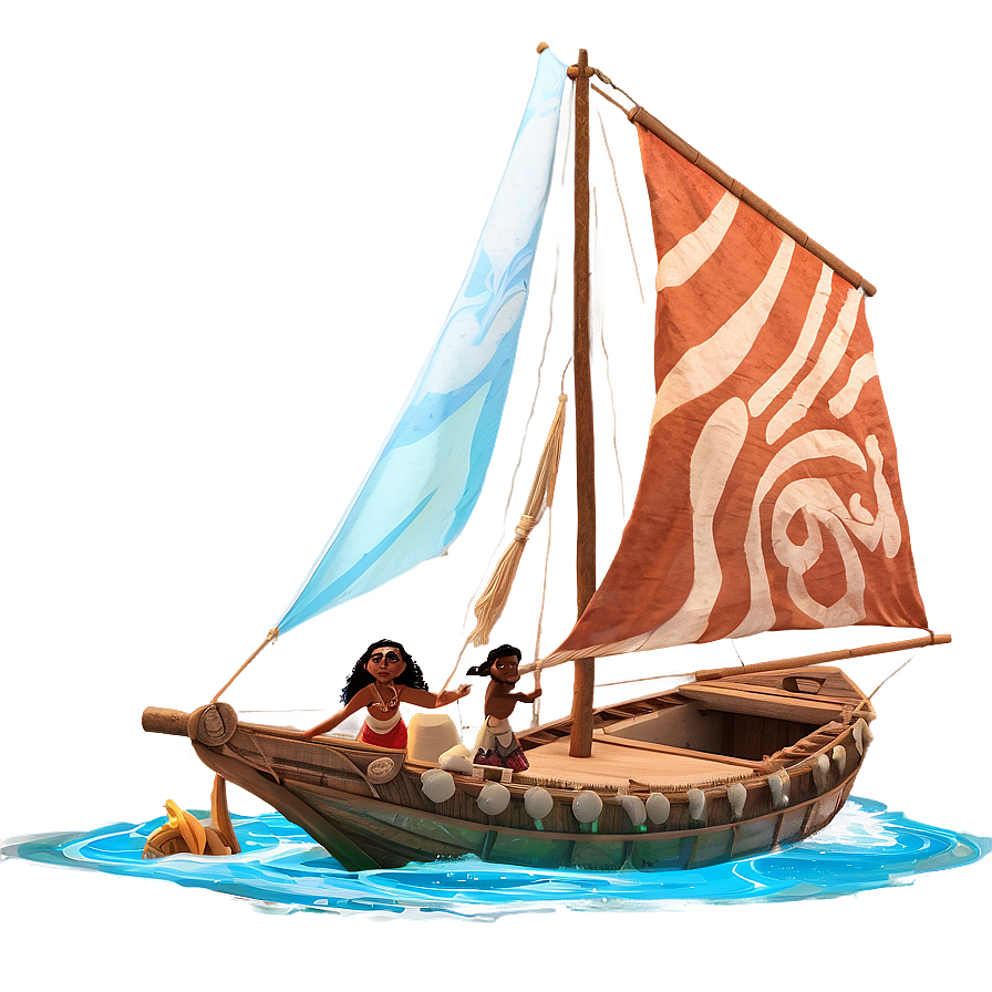 Moana Exploration Scene PNG 67 PNG with transparent background