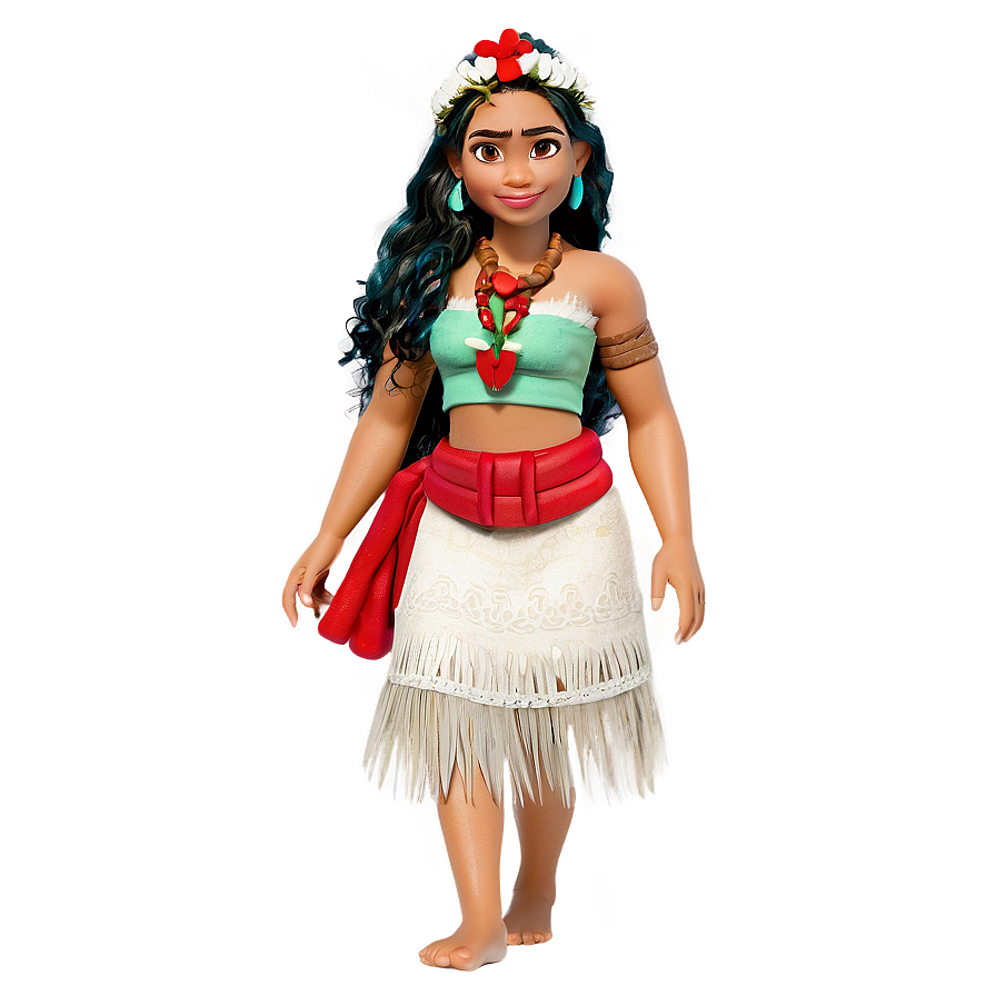 Moana Festive Outfit PNG 48 PNG with transparent background