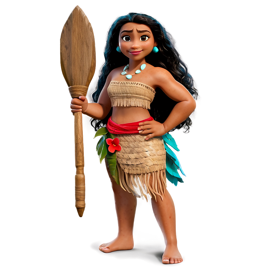 Moana Full Body PNG ipk PNG with transparent background