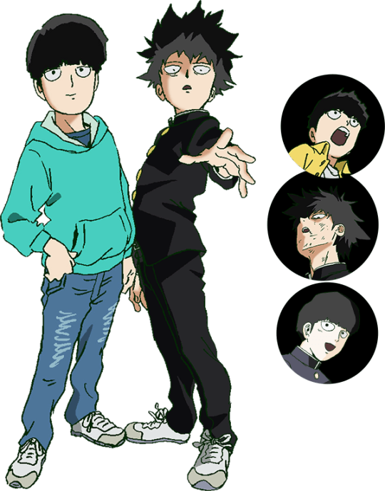 Moband Reigen Anime Characters