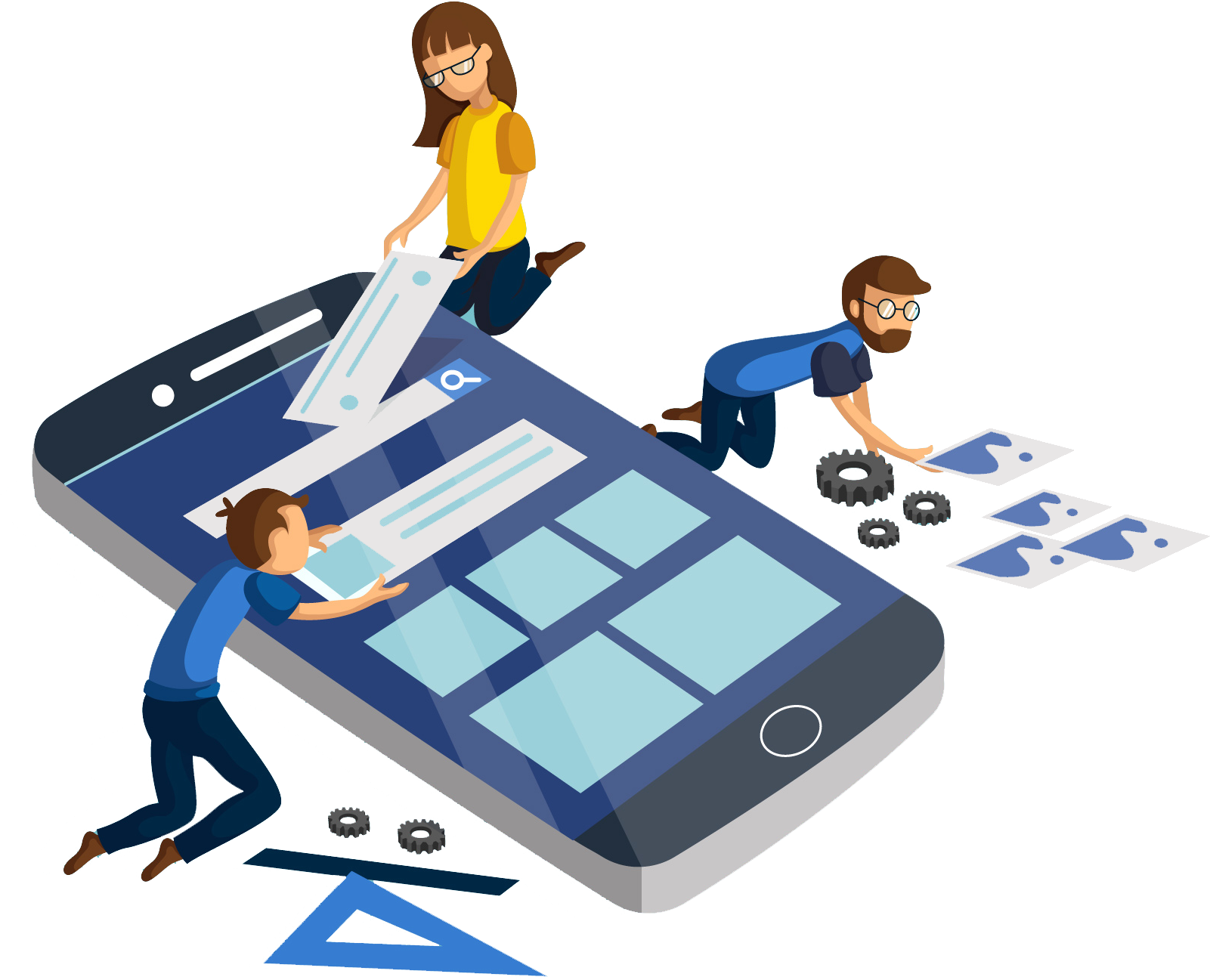 Hire Developers Banner - Hire Iphone App Developer, HD Png Download PNG with transparent background