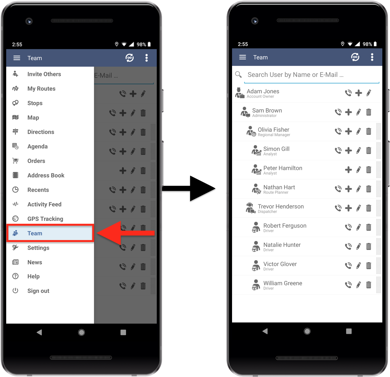 Mobile App G P S Tracking Feature Comparison