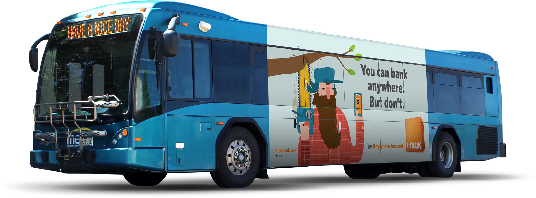Bus Advertising, HD Png Download PNG with transparent background