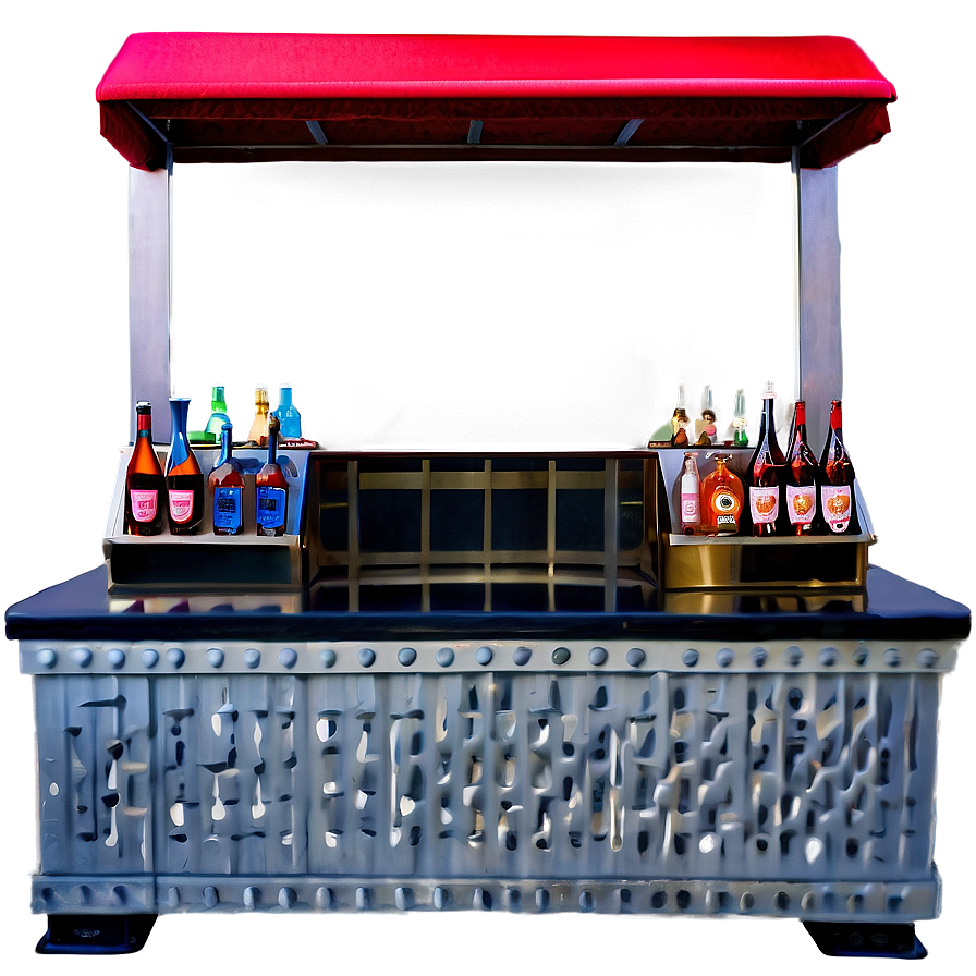 Mobile Bar Setup PNG 05212024 PNG with transparent background