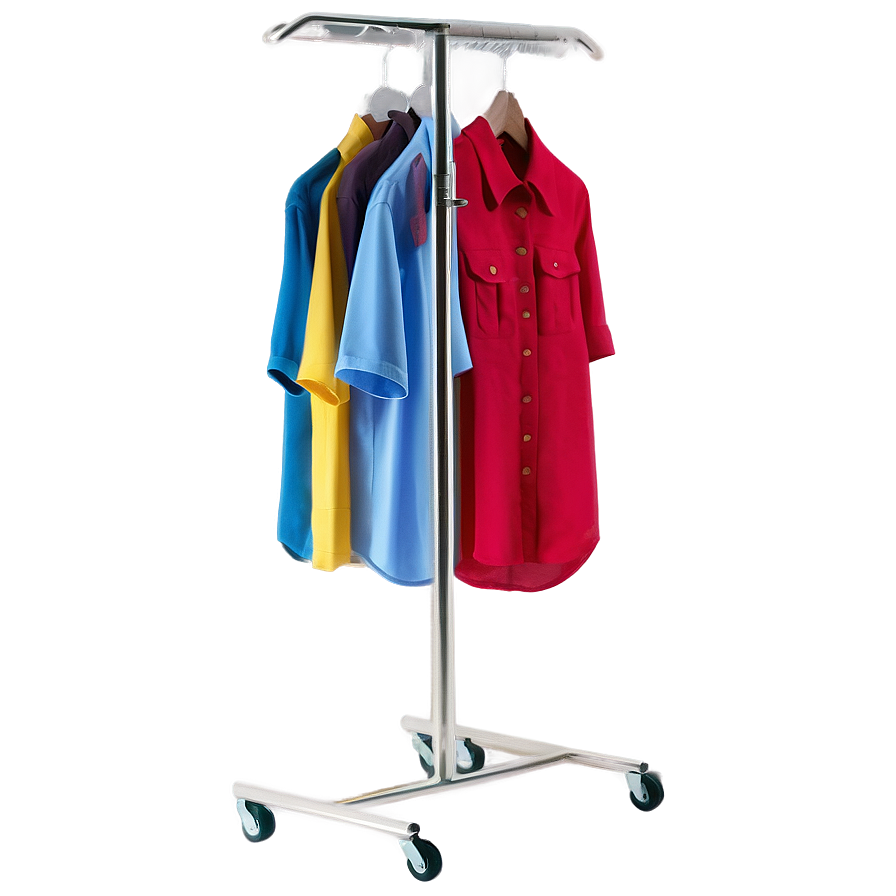 Mobile Clothes Rack Png Mft