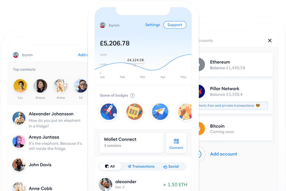 Mobile Finance App Interface PNG with transparent background