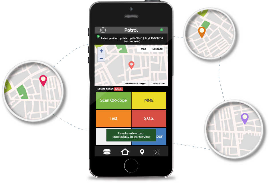 Guard Tour System - Security Guard Mobile App, HD Png Download PNG with transparent background
