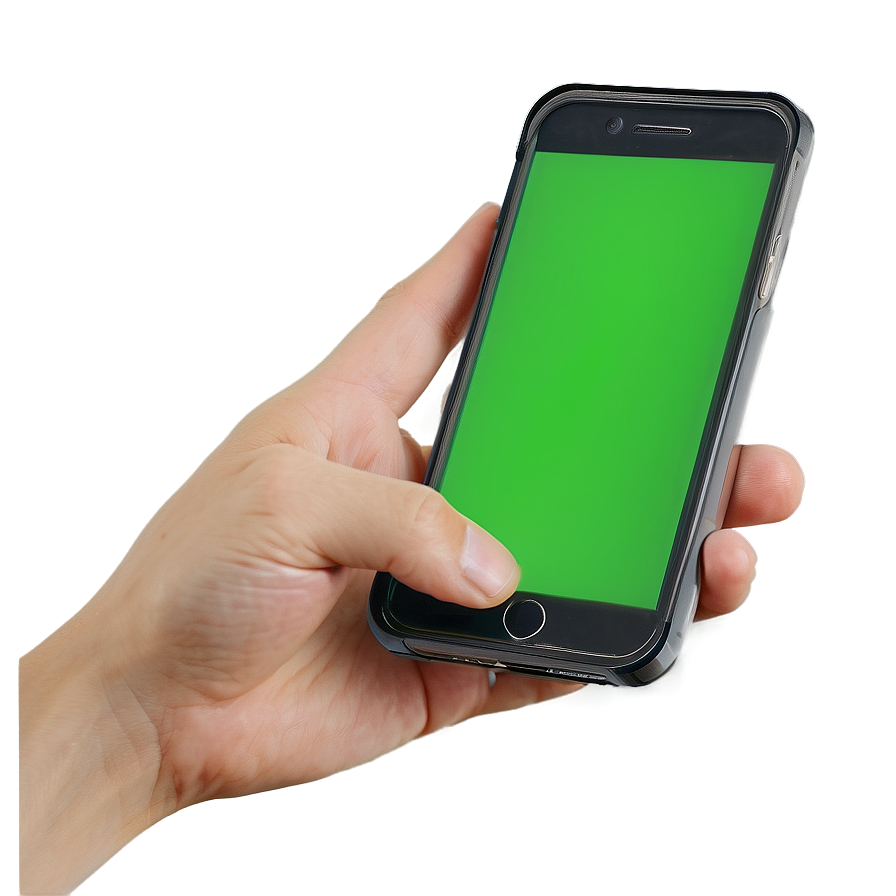 Mobile Phone Green Screen Png Smq64