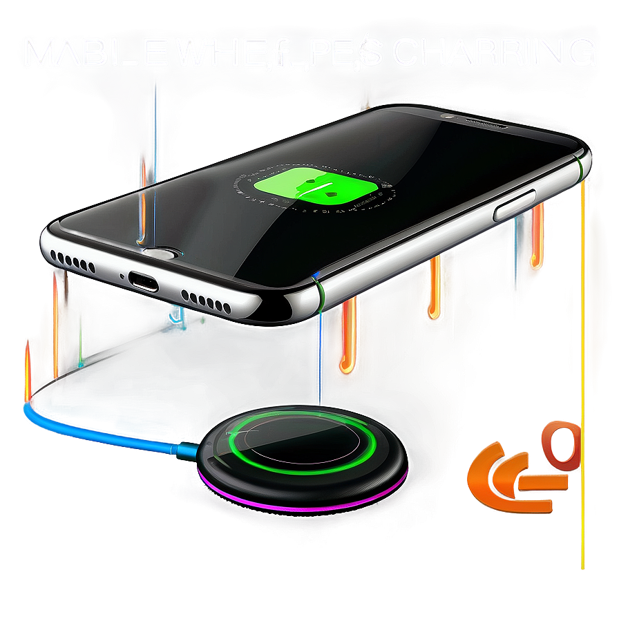 Mobile Phone Wireless Charging Png Qxt