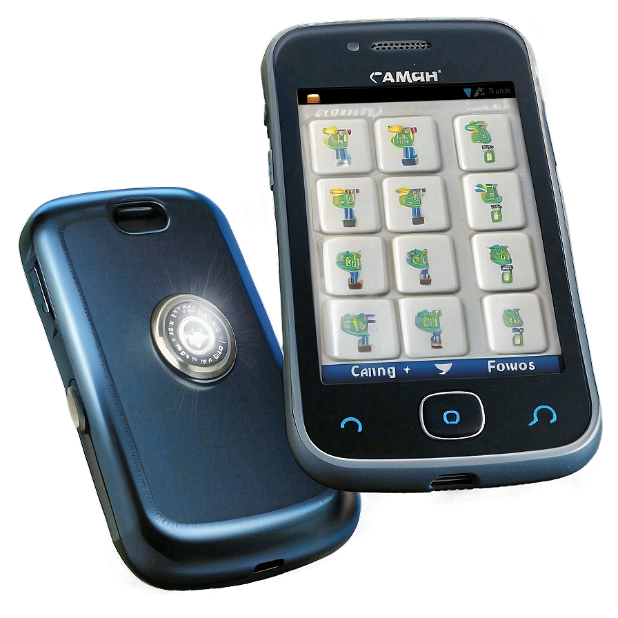 Mobile Phone With Camera Flash Png 15