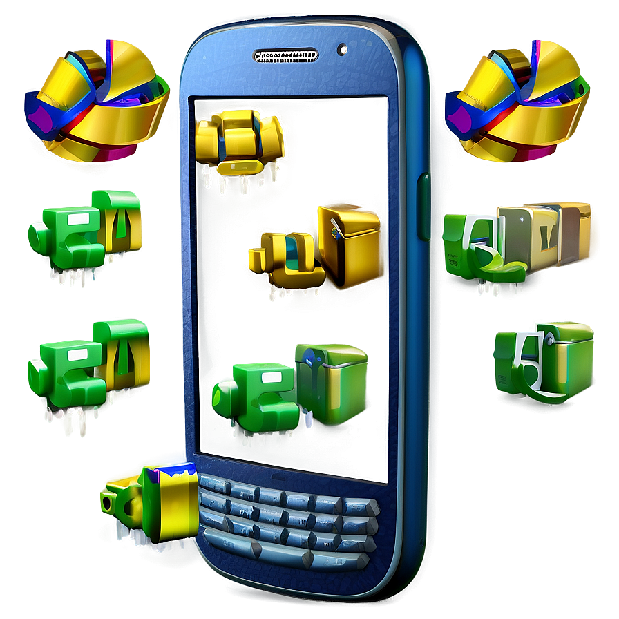 Mobile Phone With Large Storage Png 06112024