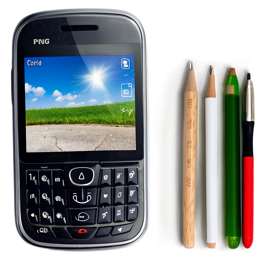 Mobile Phone With Touch Screen Png 06112024