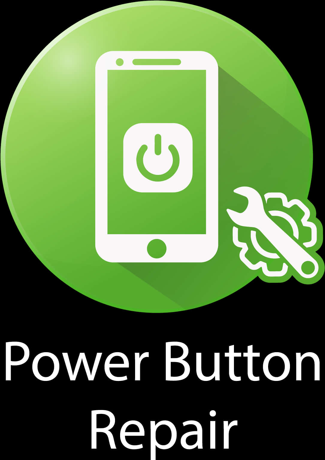 Mobile Power Button Repair Icon PNG image with a transparent background, free high-resolution download