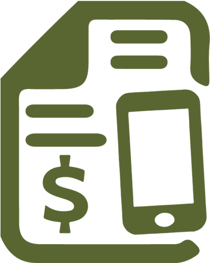 Mobile Price Tag Icon