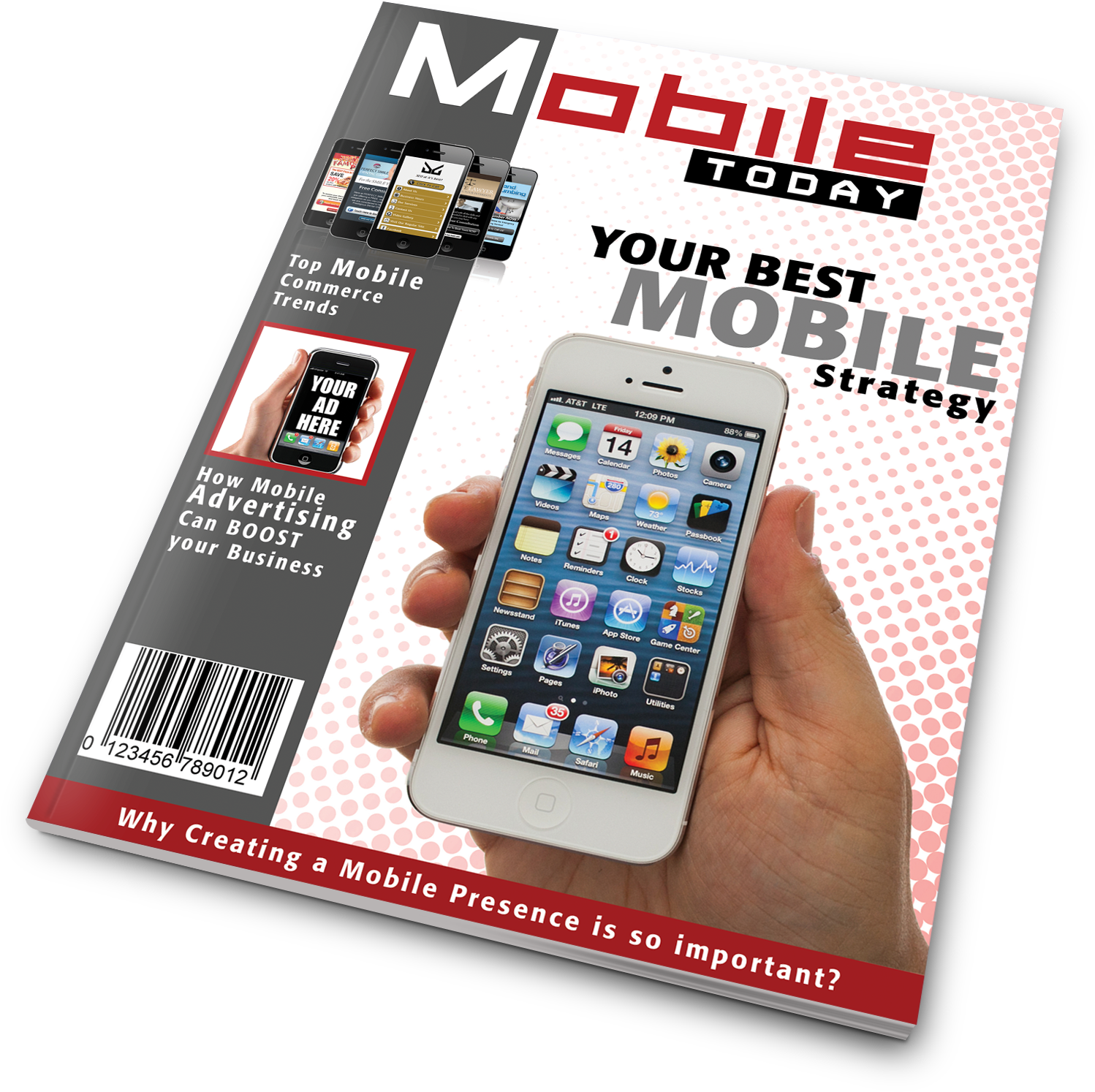 Download Magazine Free Png Image - Magazine Cover For Mobile Phones, Transparent Png PNG with transparent background