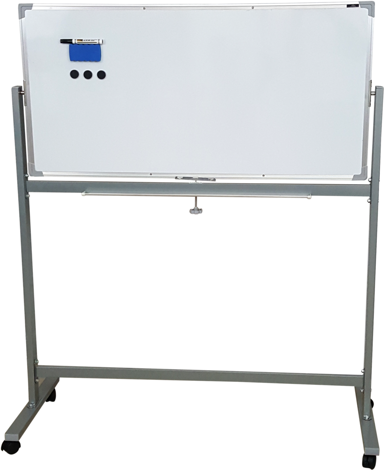 Mobile Whiteboardon Stand PNG image with a transparent background, free high-resolution download