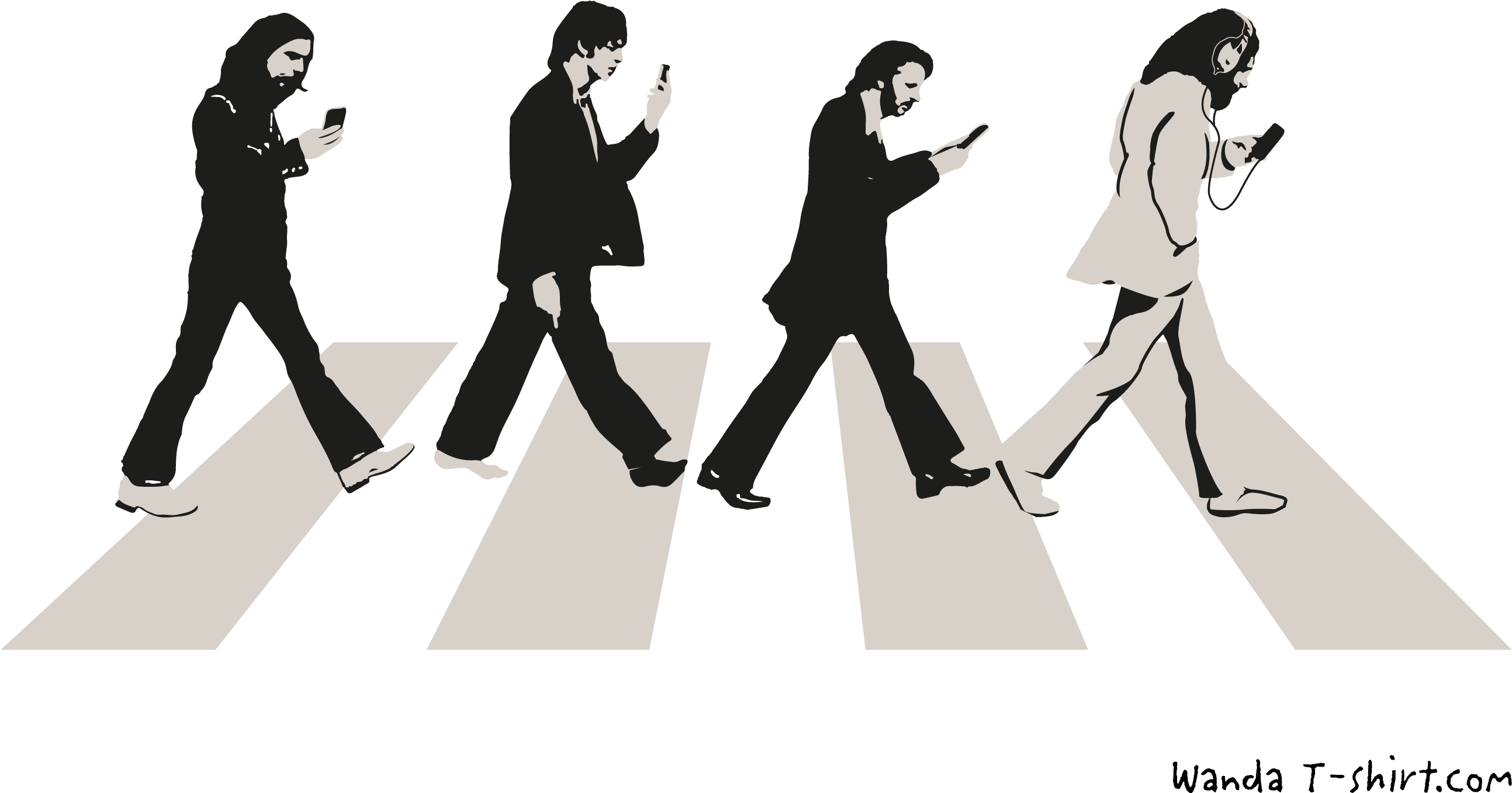 Modern Abbey Road Crossing