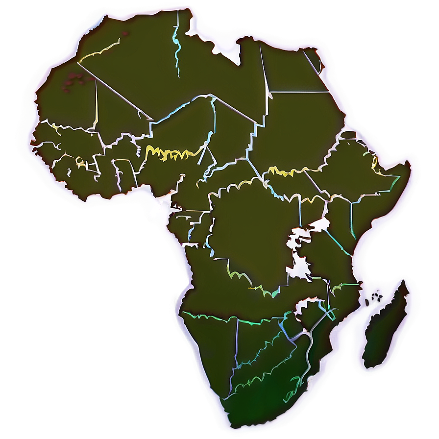 Modern Africa Outline Png Sft57