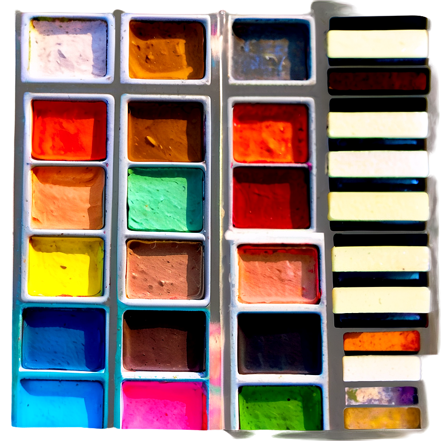 Modern Art Palette PNG 06212024 PNG image with a transparent background, free high-resolution download