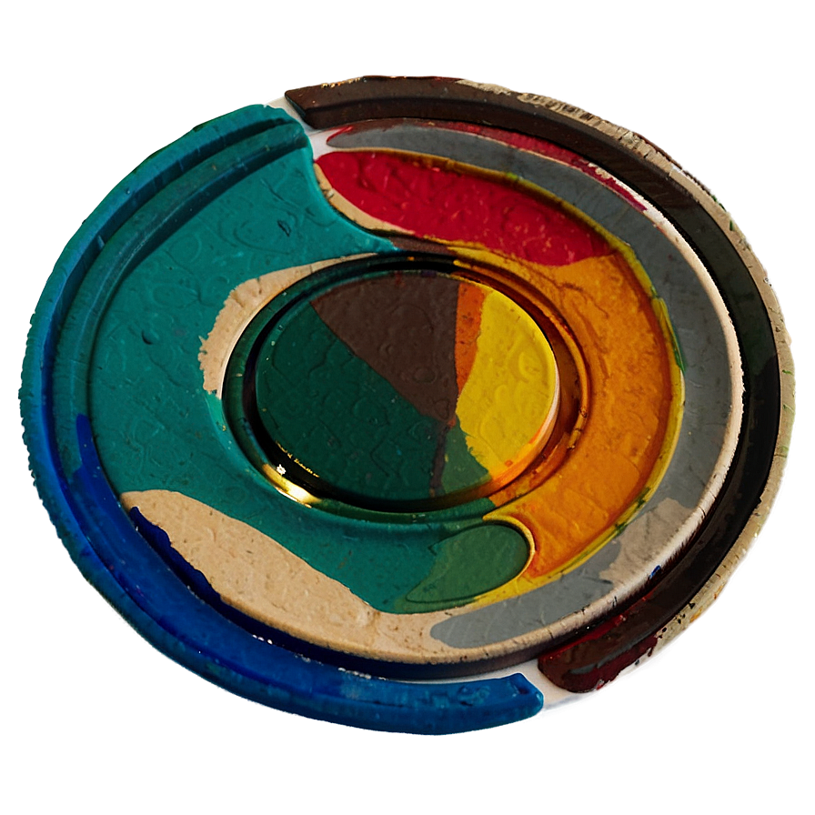 Modern Art Palette PNG 7 PNG image with a transparent background, free high-resolution download