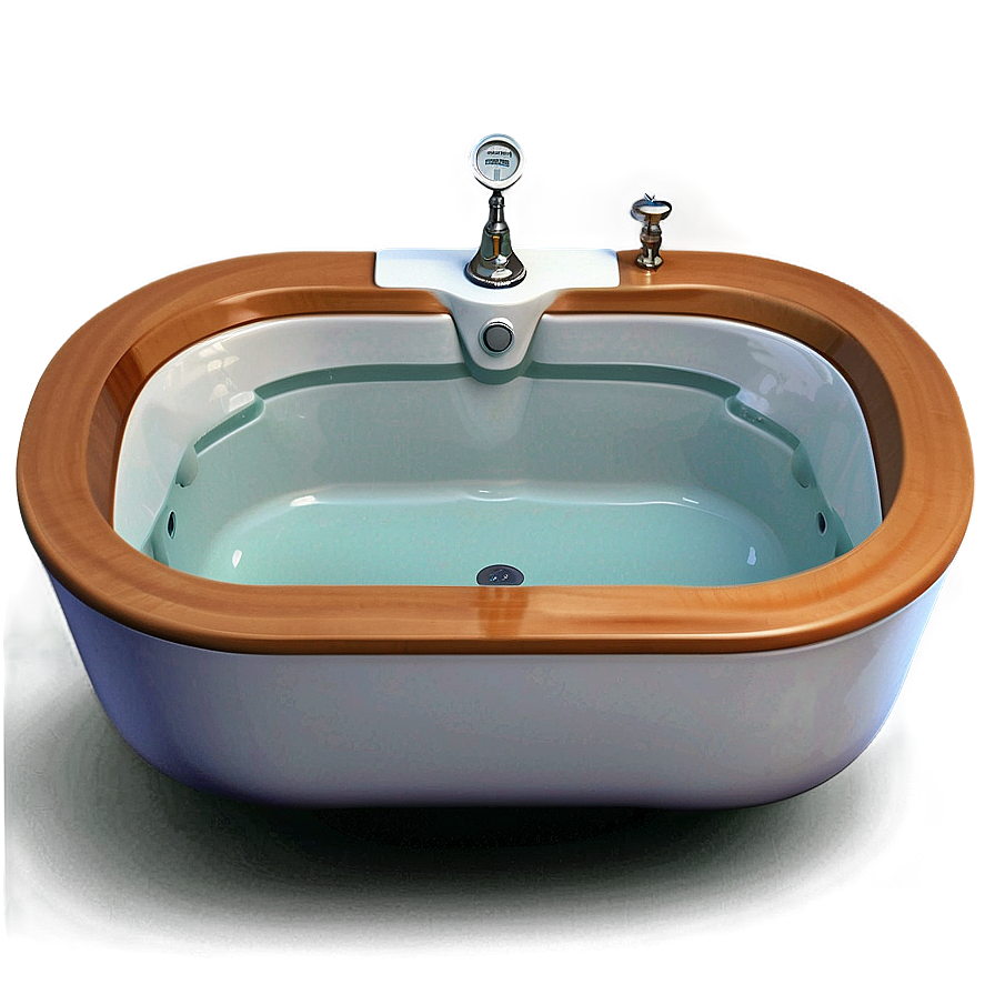 Modern Bathtub PNG 05242024 PNG image with a transparent background, free high-resolution download
