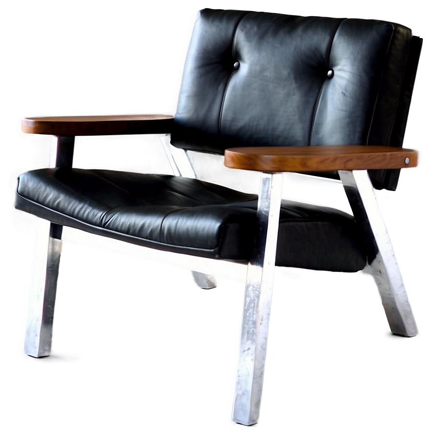 Modern Black Chair Png Yac84