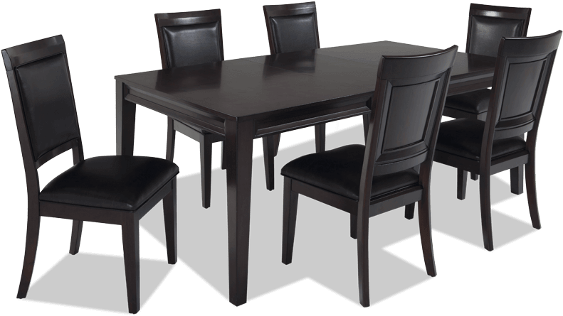 Modern Black Dining Set.png