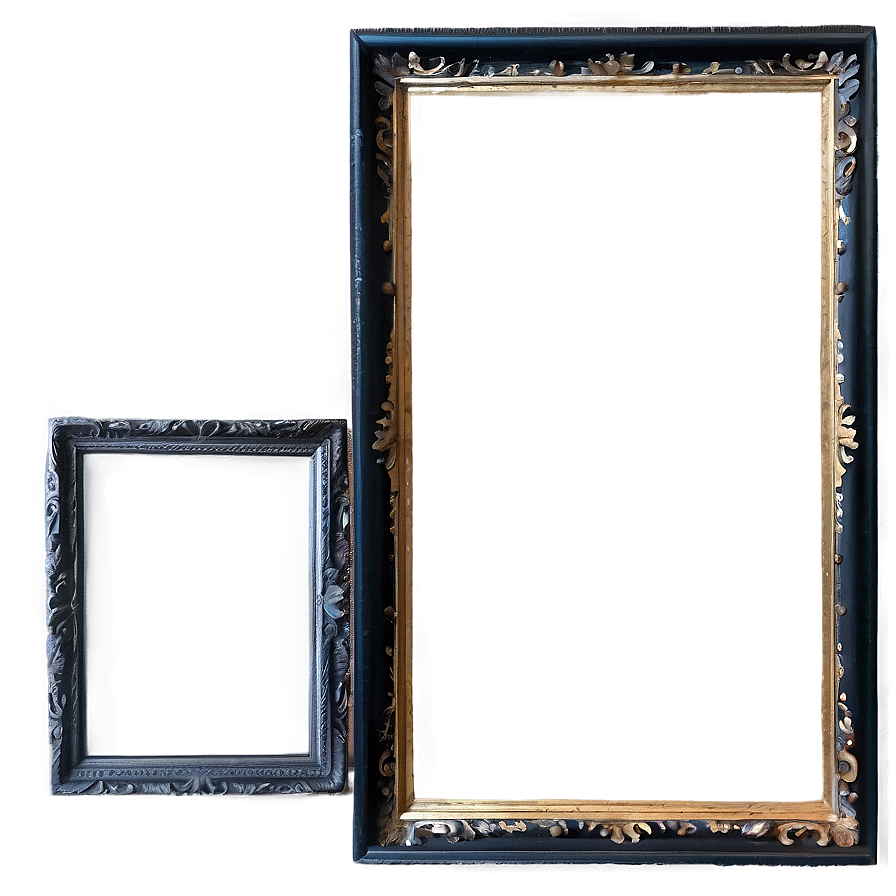 Modern Black Frame PNG 19 PNG image with a transparent background, free high-resolution download