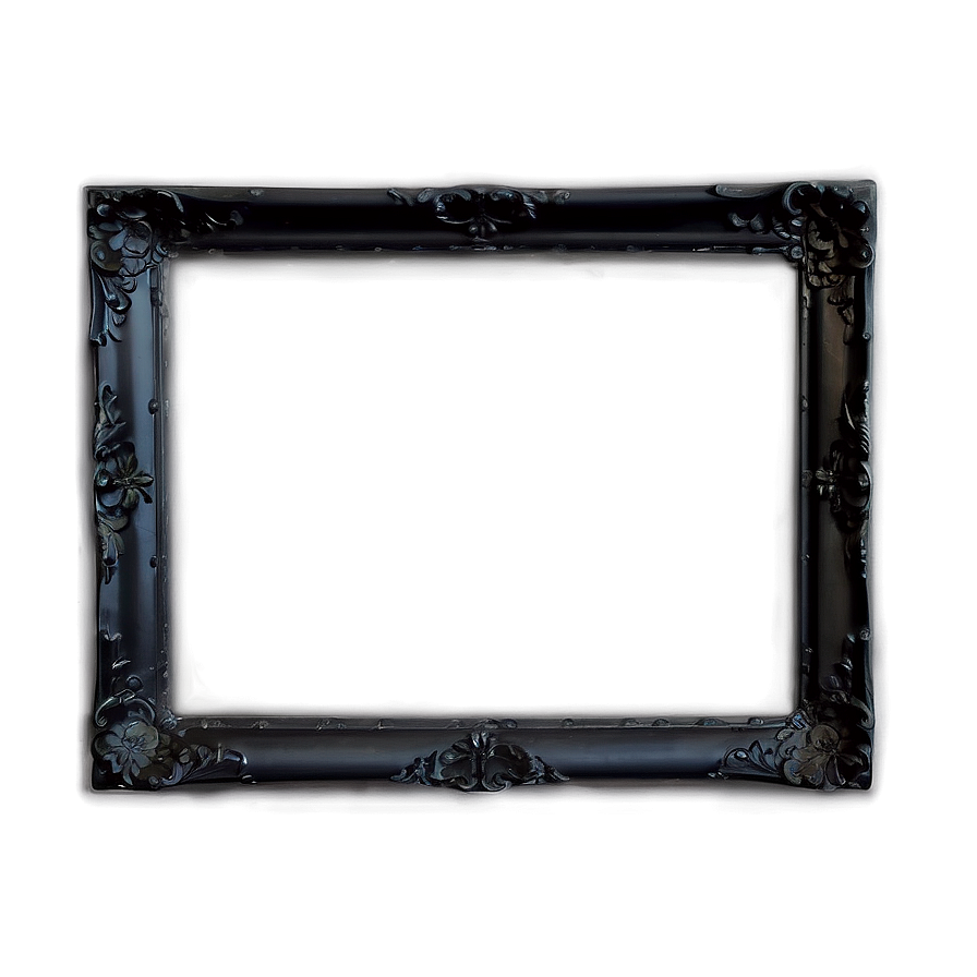 Modern Black Frame Png 65