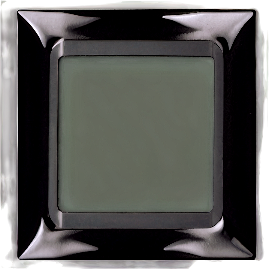 Modern Black Rectangle Image PNG agv PNG image with a transparent background, free high-resolution download