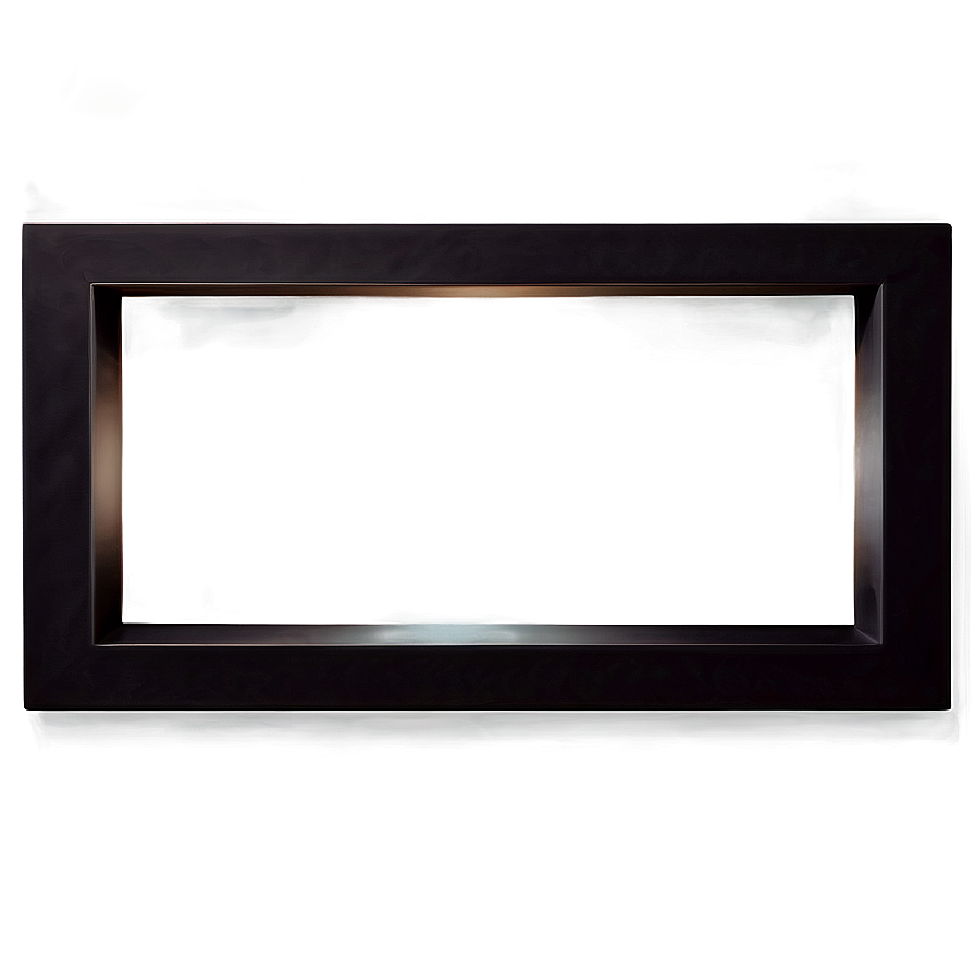 Modern Black Rectangle Image PNG xxh40 PNG image with a transparent background, free high-resolution download
