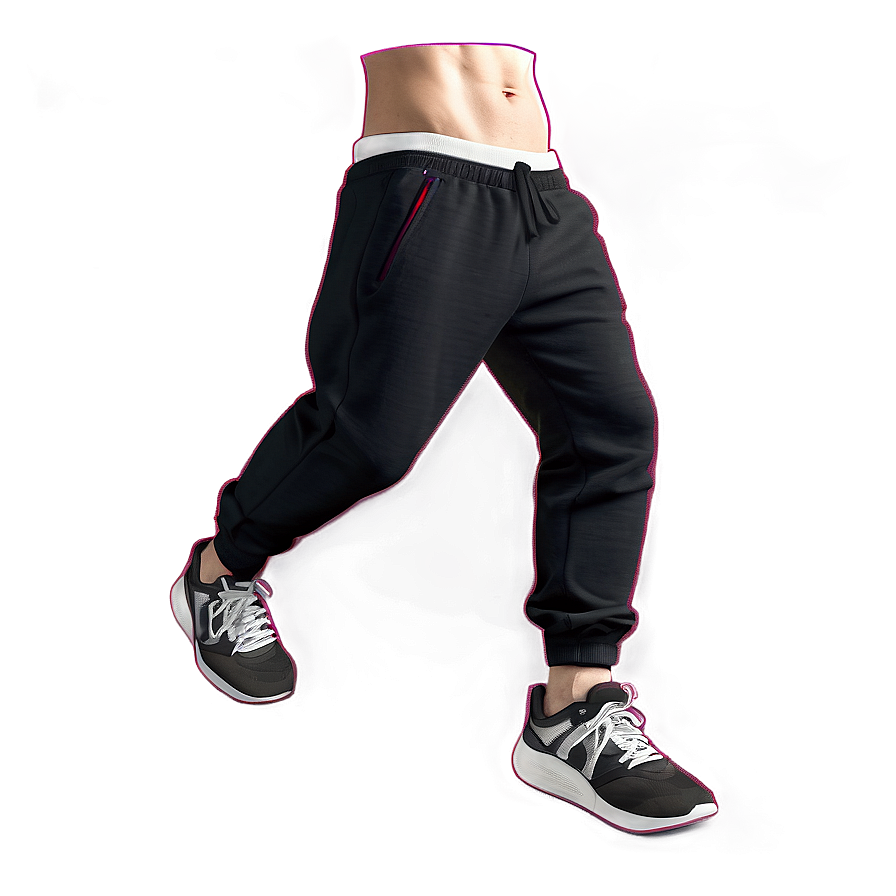 Modern Black Sweatpants Png Ynb56