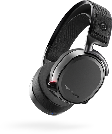 Modern Black Wireless Headset