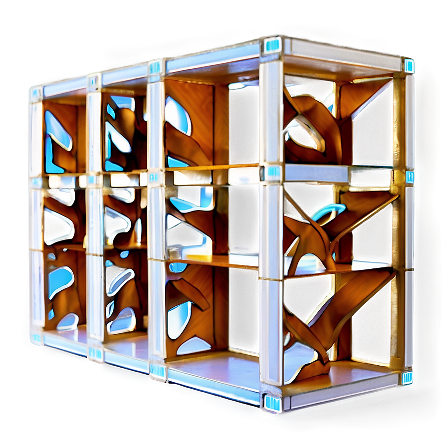 Modern Bookshelf Design Png Kbi27