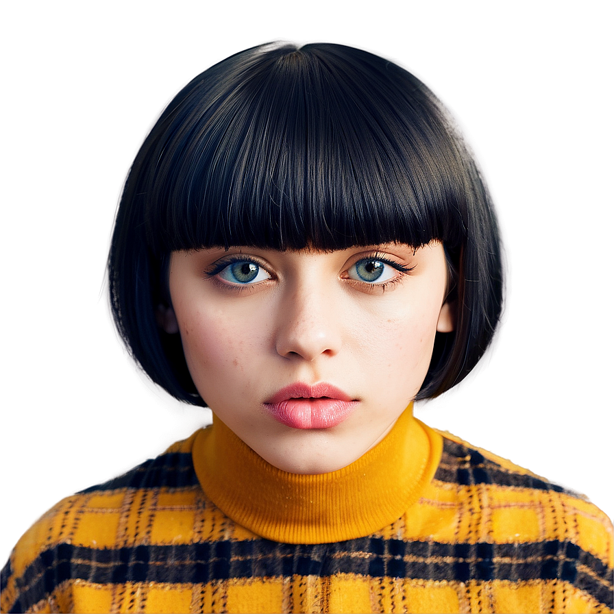 Modern Bowl Cut Look Png Crq92