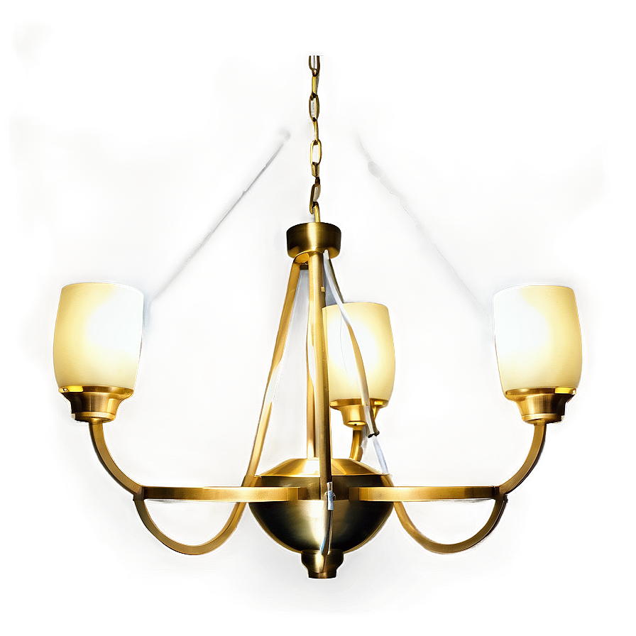 Modern Brass Chandelier Png 83