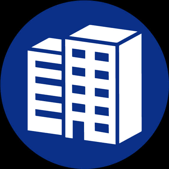 Modern_ Building_ Icon_ Vector PNG with transparent background