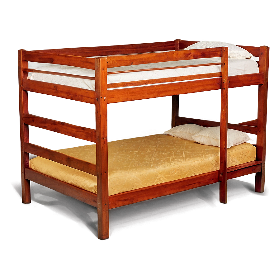 Modern Bunk Bed PNG pom PNG image with a transparent background, free high-resolution download