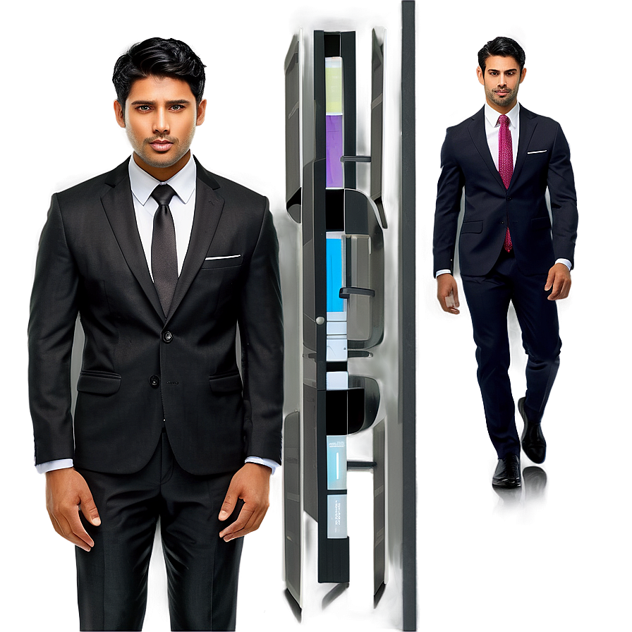 Modern Business Attire Suit PNG 24 PNG image with a transparent background, free high-resolution download