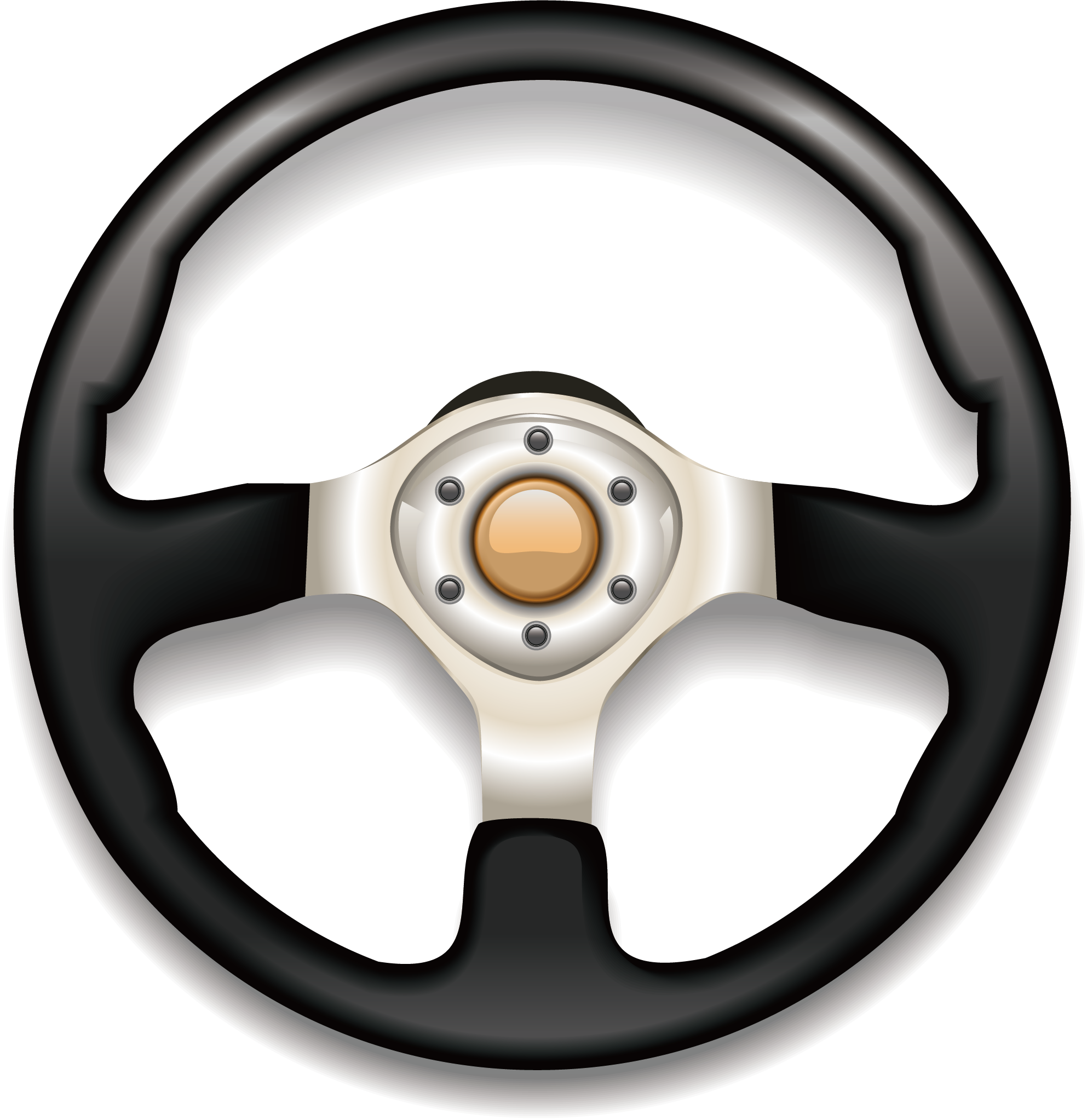 Modern Car Steering Wheel.png