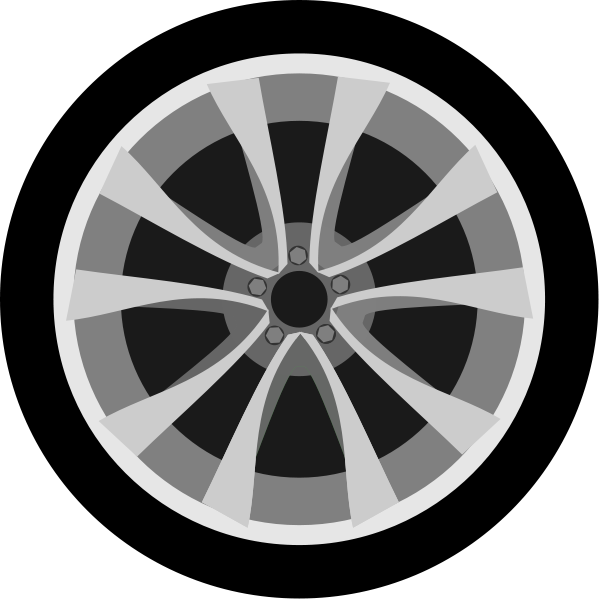 Car Wheel Png - Car Wheel Cartoon Transparent, Png Download PNG with transparent background