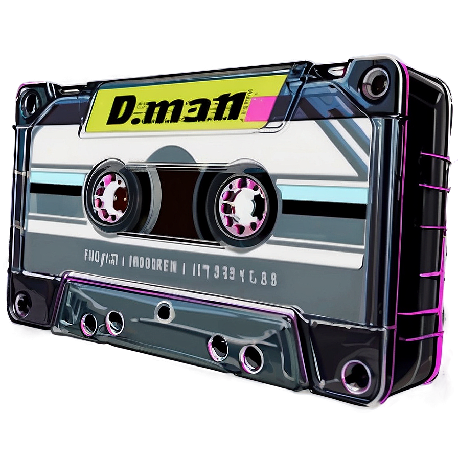 Modern Cassette Tape Png 05252024