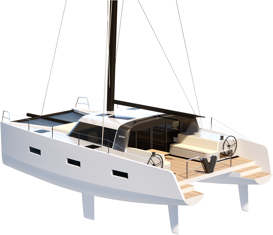 Transparent Sailboat Png - Vaan R4 Catamaran, Png Download PNG with transparent background