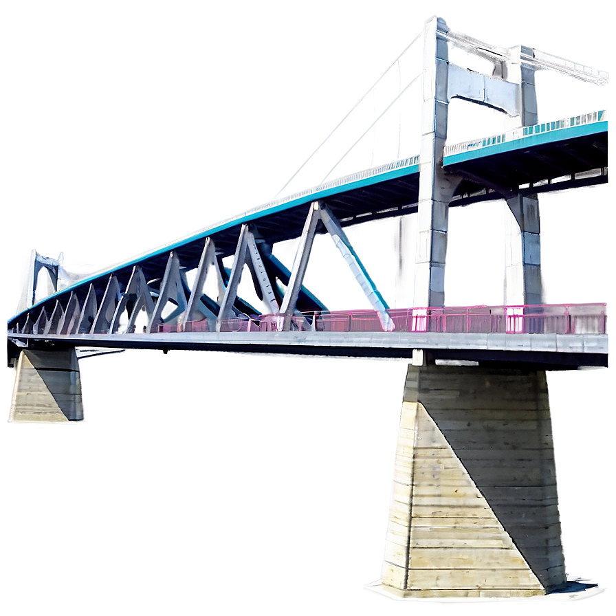 Modern City Bridge PNG 67 PNG with transparent background