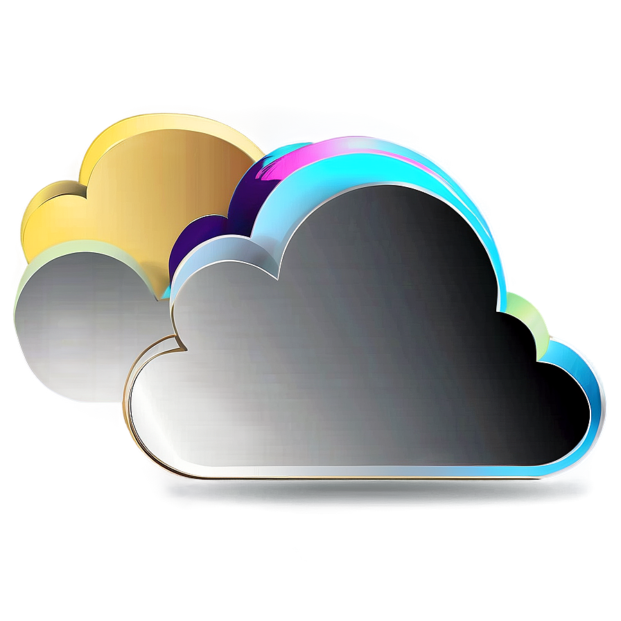 Modern Cloud Vector Art Png 06262024