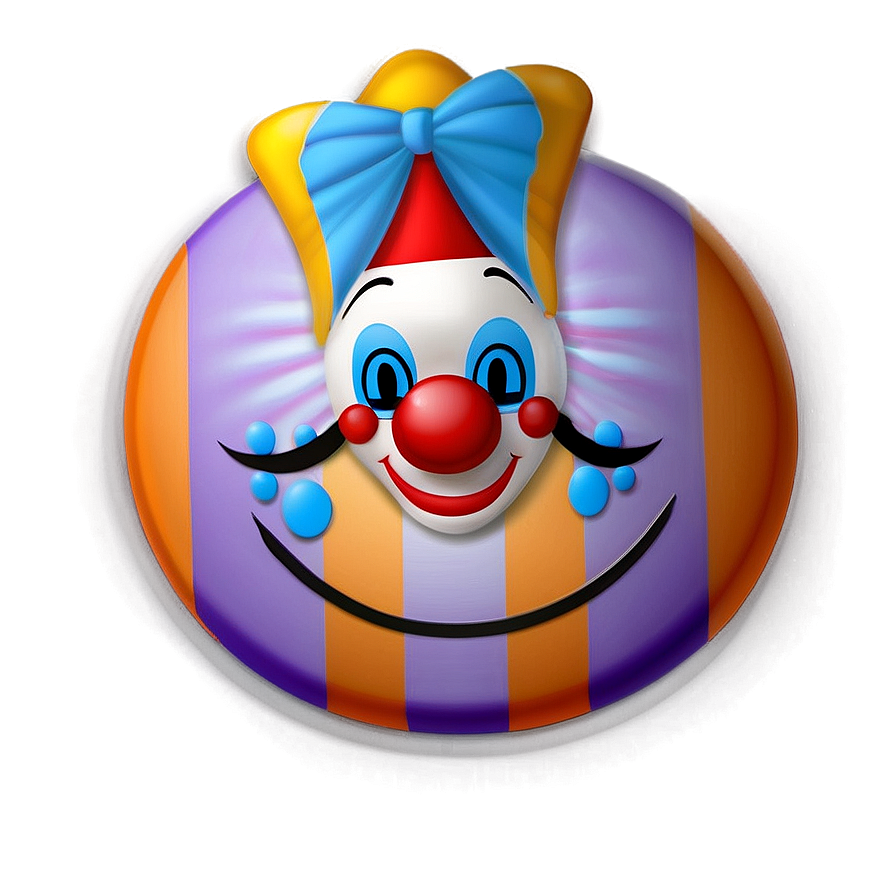 Modern Clown Emoji Png 47