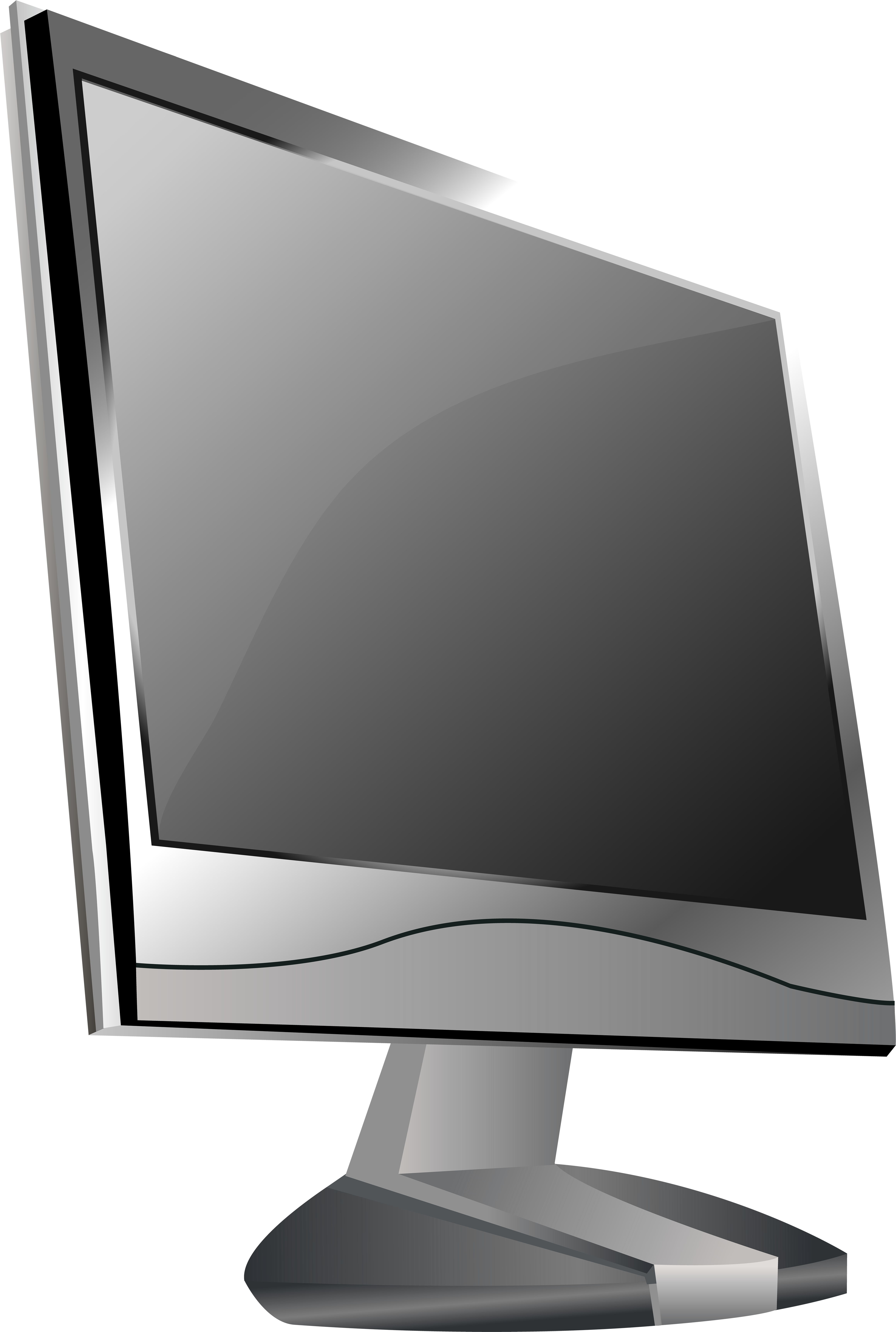 Modern Computer Monitor Clipart