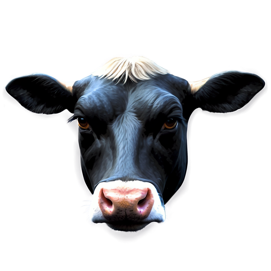 Modern Cow Head Png Xho